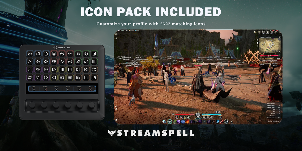 AION 2 Stream Deck Profile + Icon Pack — icon-pack