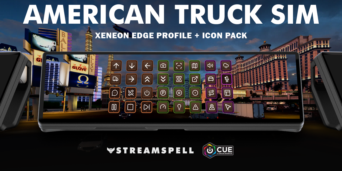 American Truck Simulator for XENEON EDGE — cover