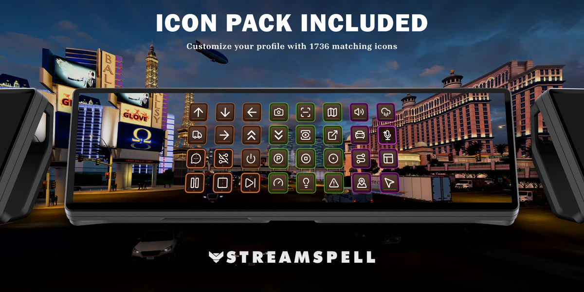 American Truck Simulator for XENEON EDGE — icon-pack