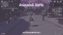 Load image into Gallery viewer, Animated pastel Twitch alerts with dreamy gradients in pink, purple, and blue. Sparkling effects highlight notifications like New Donation and New Cheer. Created by StreamSpell for Twitch, YouTube, Kick, and Trovo. Fully compatible with OBS Studio, Streamlabs, and StreamElements.