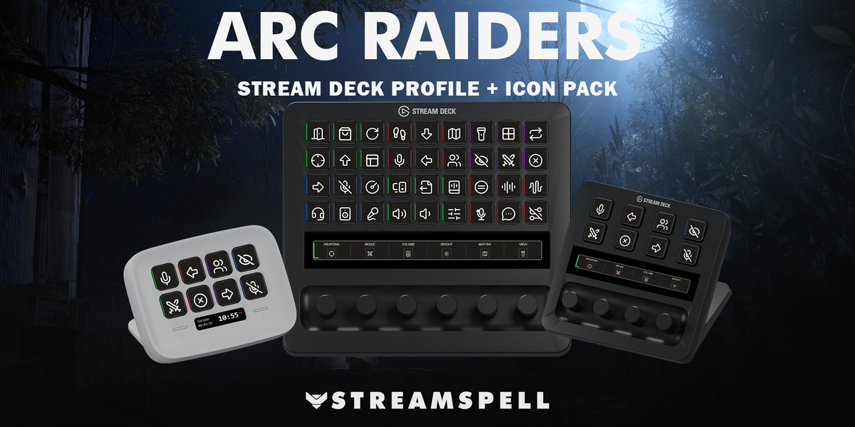 ARC Raiders Stream Deck Profile + Icon Pack — Cover