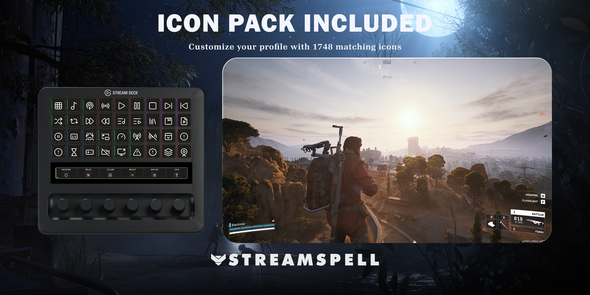 ARC Raiders Stream Deck Profile + Icon Pack — Icon Pack