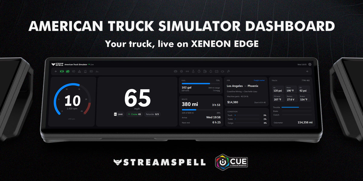 American Truck Simulator Dashboard – 01-Cover