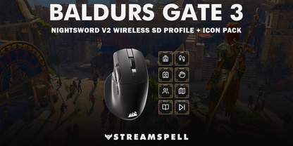 Baldur's Gate 3 for NIGHTSWORD v2 WL SD — cover