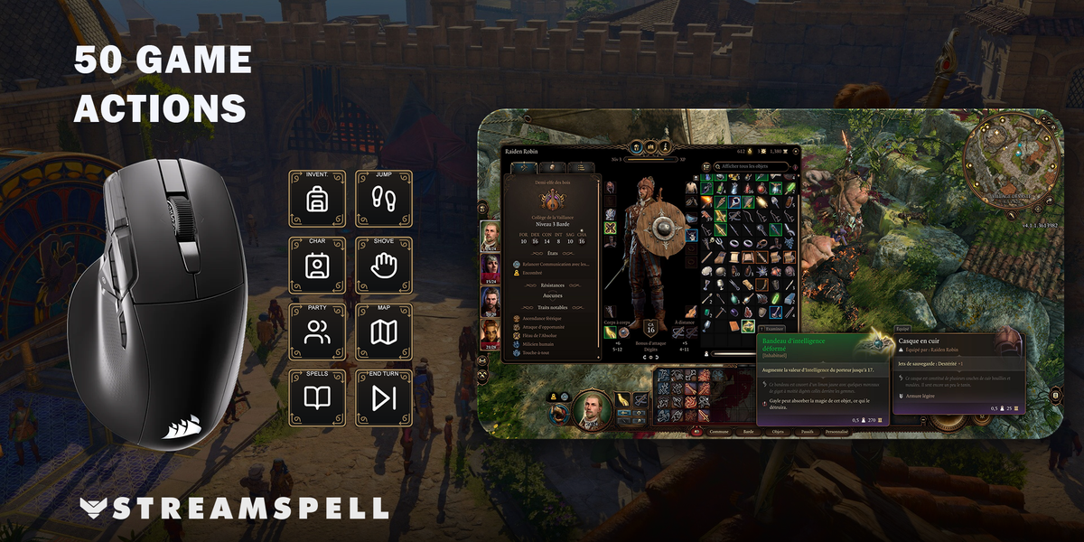 Baldur's Gate 3 for NIGHTSWORD v2 WL SD — game-actions