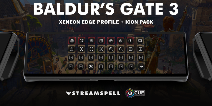 Baldur's Gate 3 for XENEON EDGE — cover