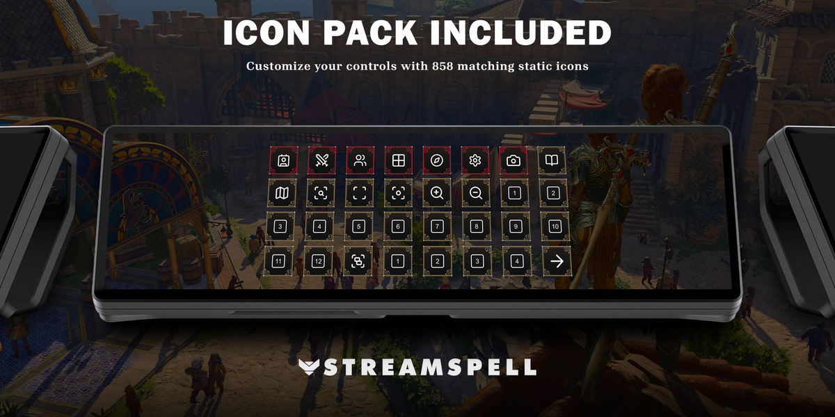 Baldur's Gate 3 for XENEON EDGE — icon-pack