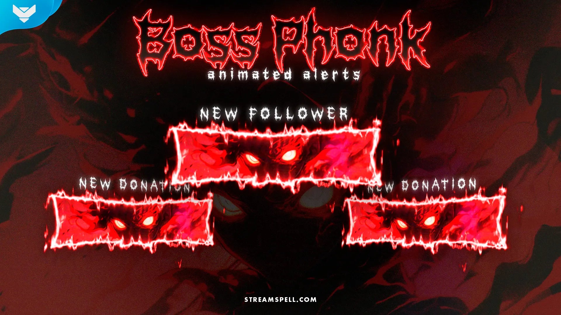 Boss Phonk Stream Alerts for Twitch, OBS & Streamlabs - StreamSpell