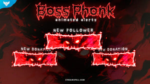 Boss Phonk Stream Alerts for Twitch, OBS & Streamlabs - StreamSpell
