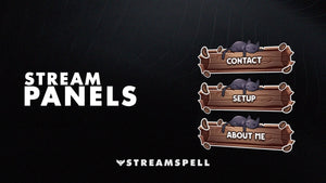 Chill Cat Coffee Stream Overlay Package | Cozy Lofi Twitch Overlays for Twitch, OBS & Streamlabs - StreamSpell
