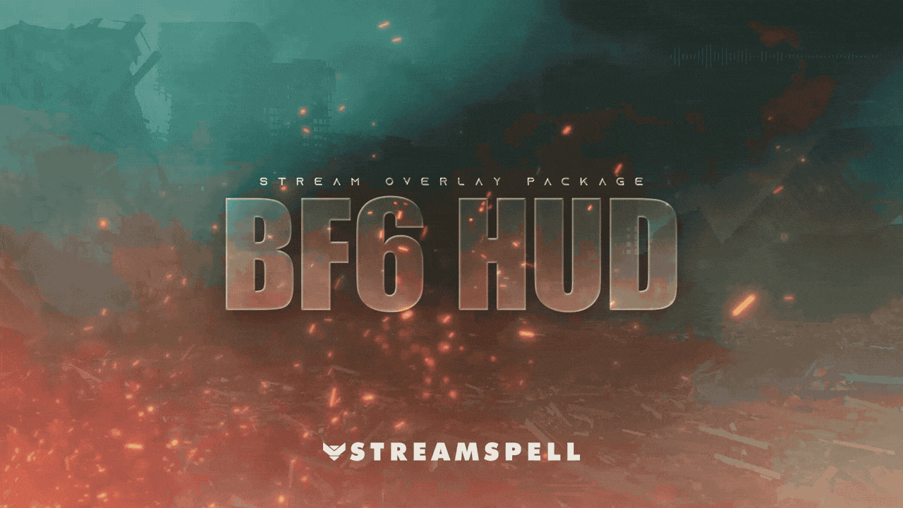 BF6 HUD Stream Package - StreamSpell