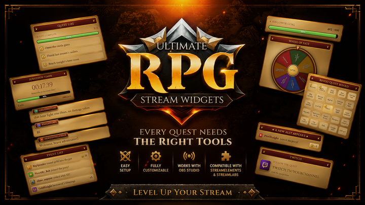 RPG Stream Widgets