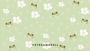 Cute Frog Stream Package for Twitch, OBS & Streamlabs - StreamSpell