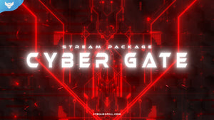 Cyber Gate Stream Package for Twitch, OBS & Streamlabs - StreamSpell