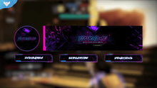 Load image into Gallery viewer, Cyberpunk: Night City Stream Package for Twitch, OBS &amp; Streamlabs - StreamSpell