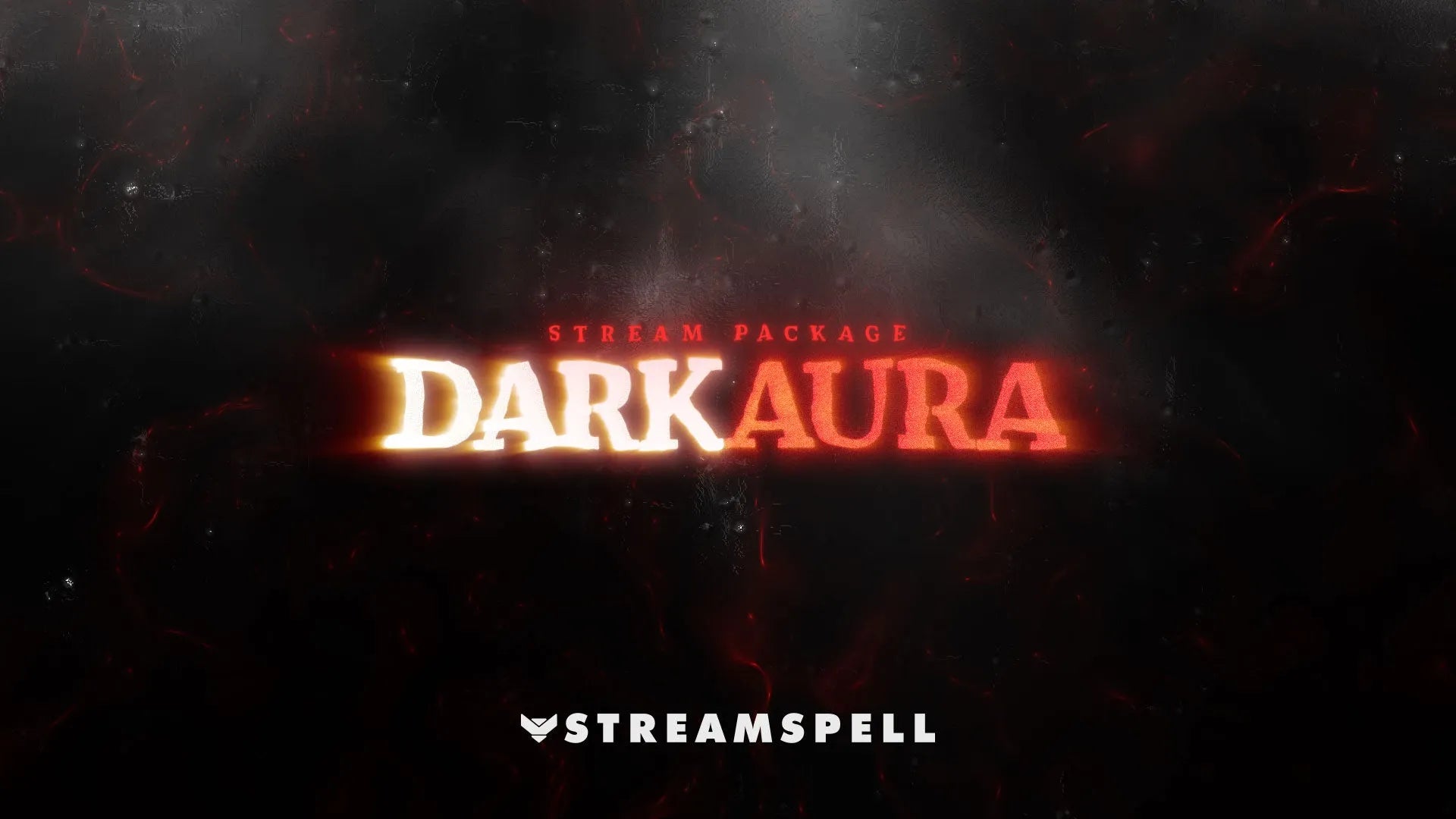 Dark Aura Stream Package for Twitch, OBS & Streamlabs - StreamSpell