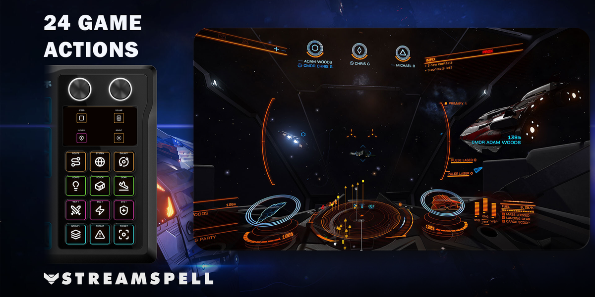 Elite Dangerous for GALLEON 100 SD — game-actions