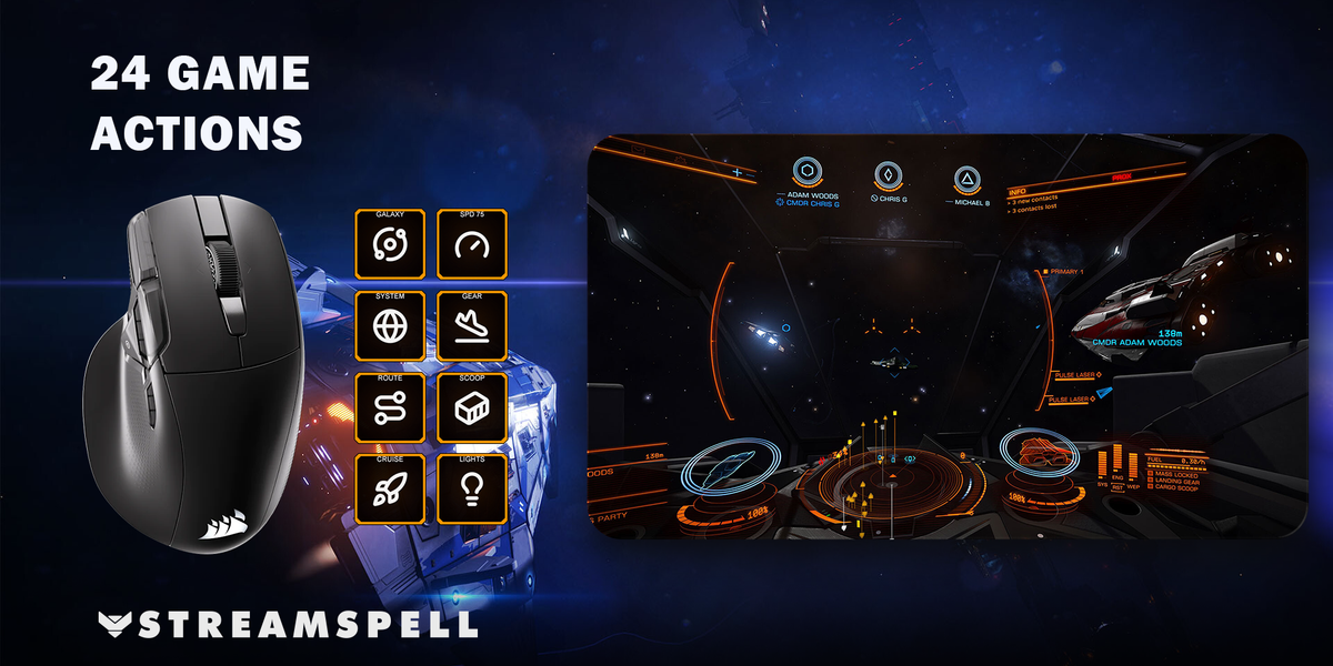 Elite Dangerous for NIGHTSWORD v2 WL SD — game-actions