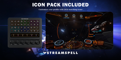 Elite Dangerous Stream Deck Profile + Icon Pack — icon-pack