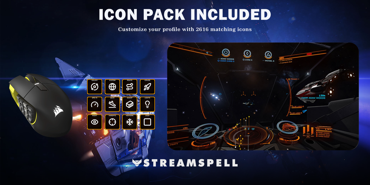 Elite Dangerous for SCIMITAR ELITE — icon-pack