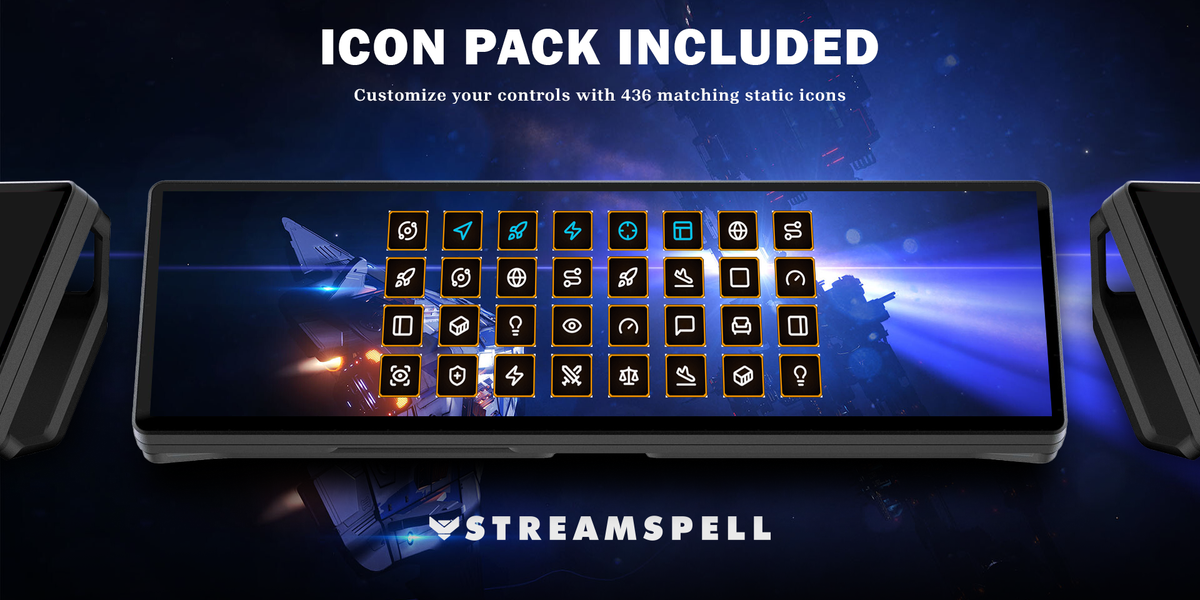 Elite Dangerous for XENEON EDGE — icon-pack