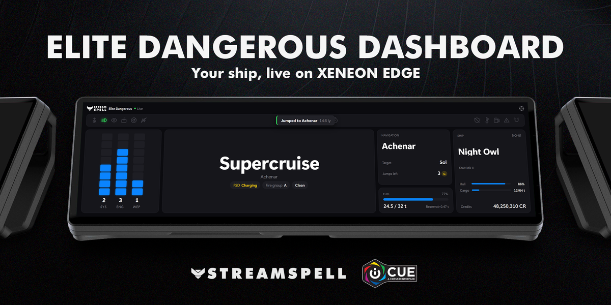 Elite Dangerous Dashboard – 01-Cover