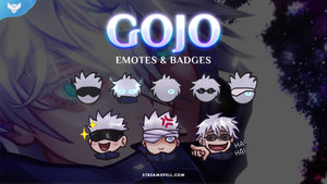 Gojo Emotes & Badges
