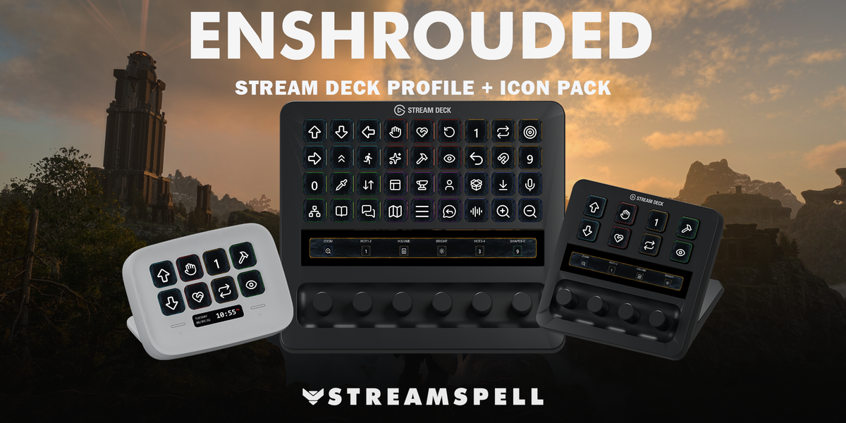 Enshrouded Stream Deck Profile + Icon Pack — Cover