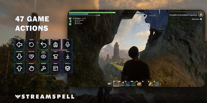 Enshrouded Stream Deck Profile + Icon Pack — Game Actions