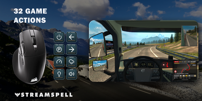 Euro Truck Simulator 2 for NIGHTSWORD v2 WL SD — game-actions