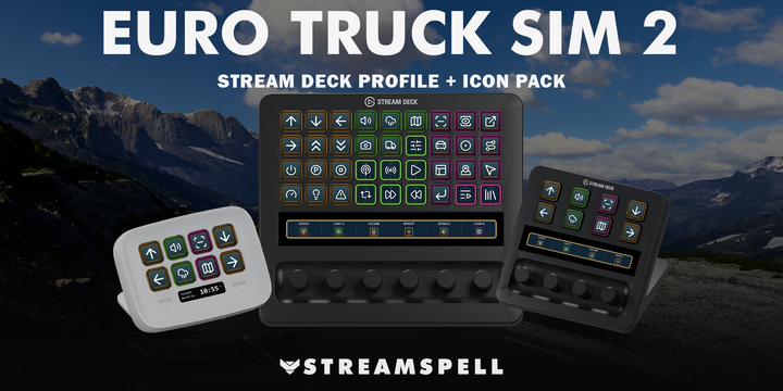 Euro Truck Simulator 2 Stream Deck Profile — cover