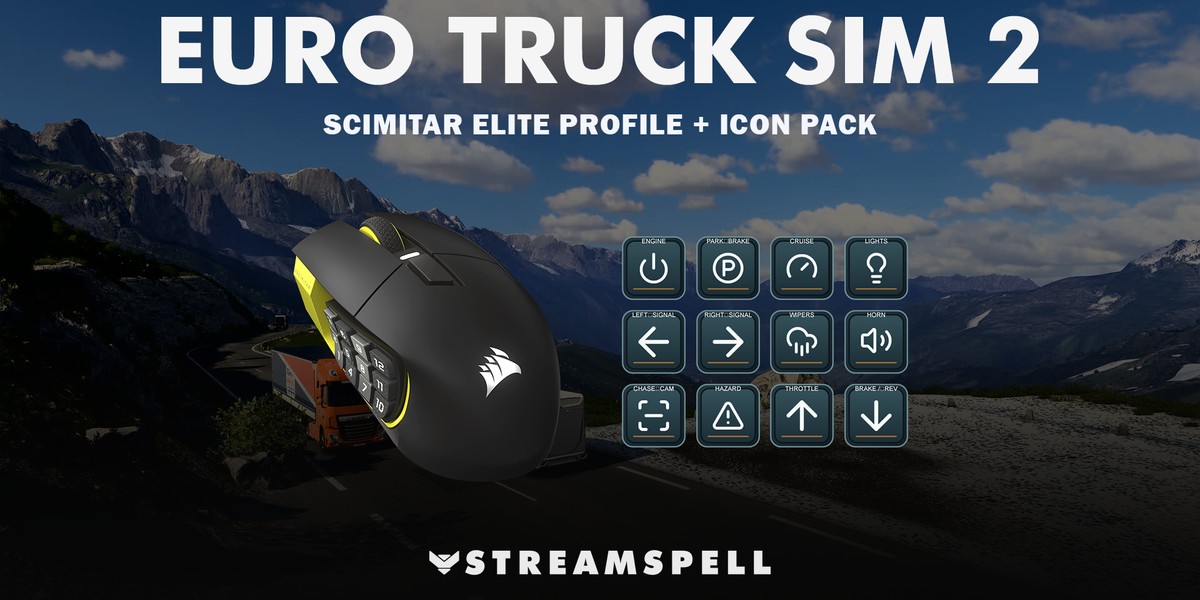 Euro Truck Simulator 2 for SCIMITAR ELITE — cover