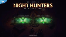Load image into Gallery viewer, Expedition: Night Hunters Stream Alerts for Twitch, OBS &amp; Streamlabs - StreamSpell
