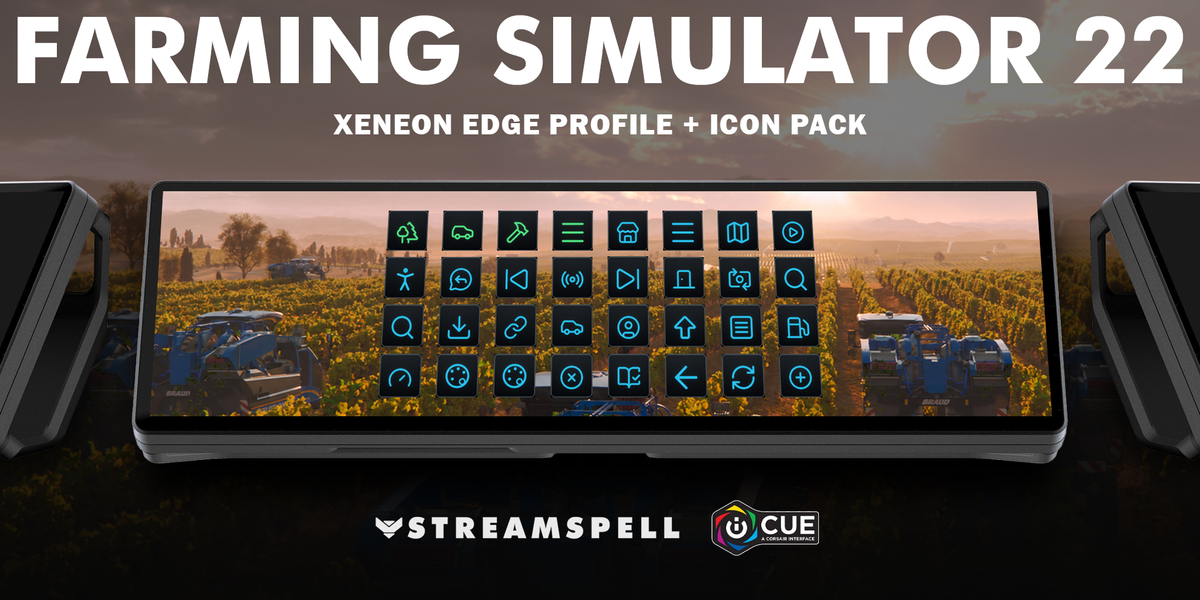 Farming Simulator 22 for XENEON EDGE — cover
