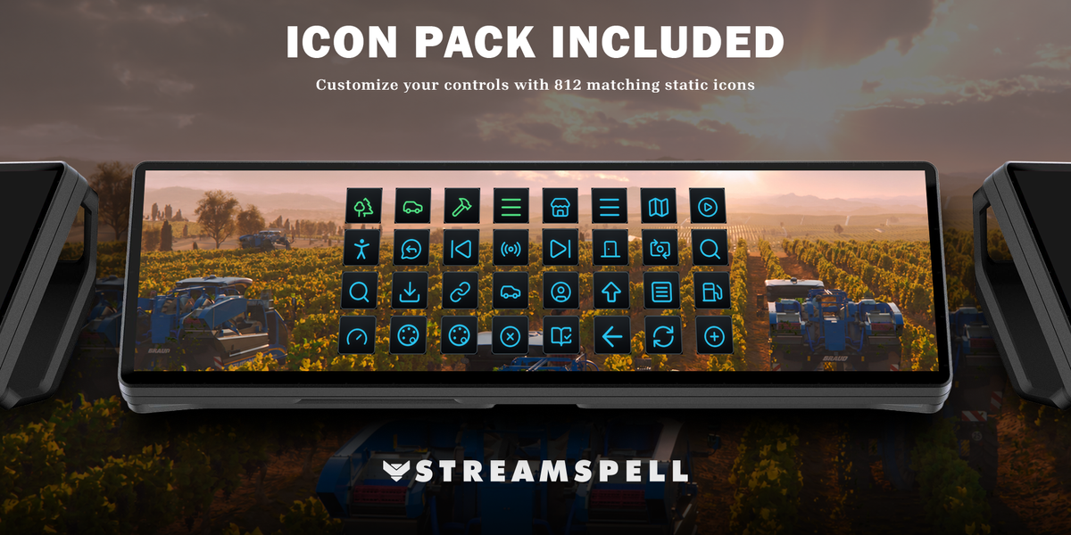 Farming Simulator 22 for XENEON EDGE — icon-pack