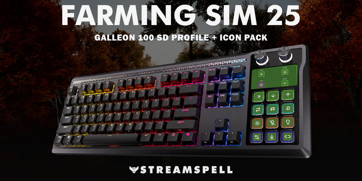 Farming Simulator 25 for GALLEON 100 SD — cover