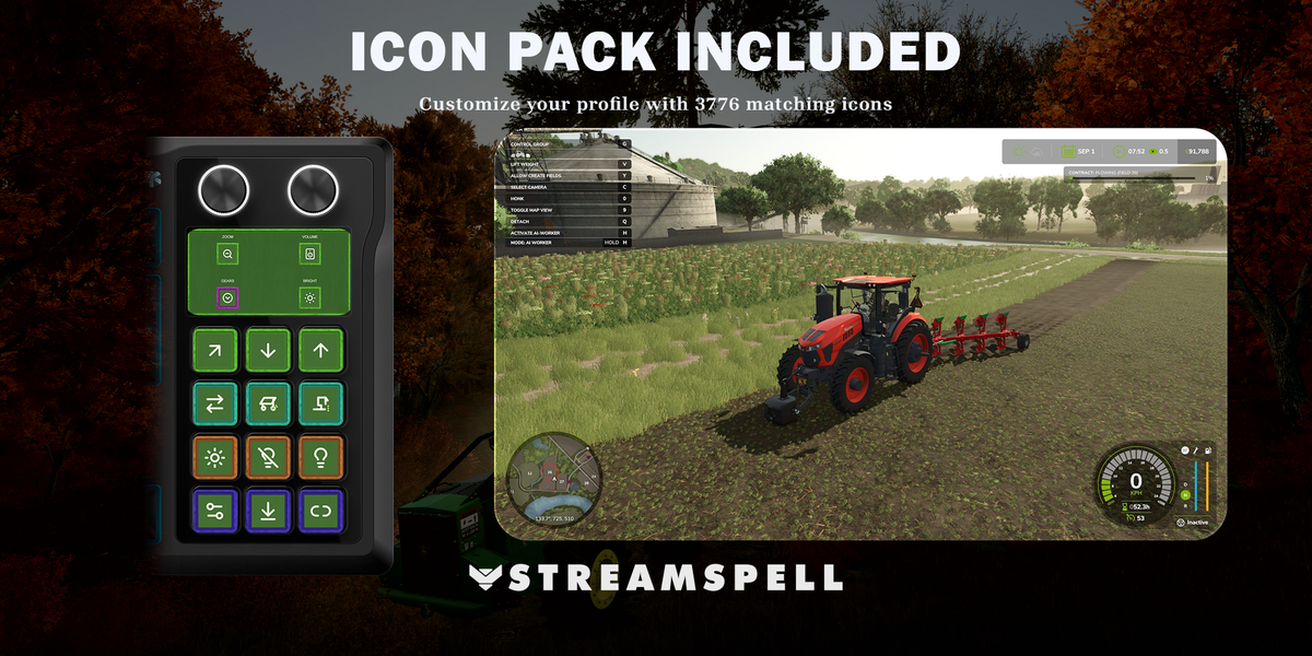 Farming Simulator 25 for GALLEON 100 SD — icon-pack