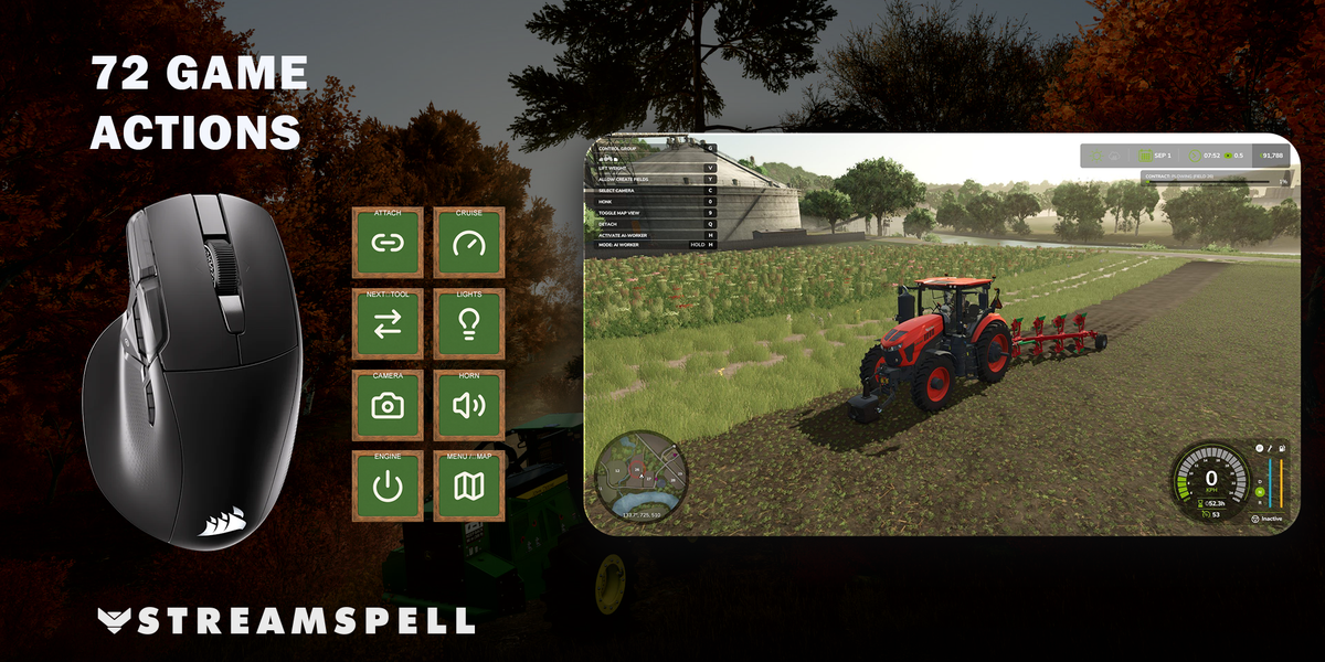 Farming Simulator 25 for NIGHTSWORD v2 WL SD — game-actions