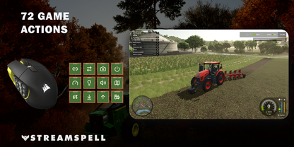 Farming Simulator 25 for SCIMITAR ELITE — game-actions