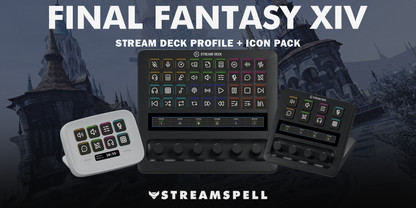 Final Fantasy XIV Stream Deck Profile + Icon Pack — Cover