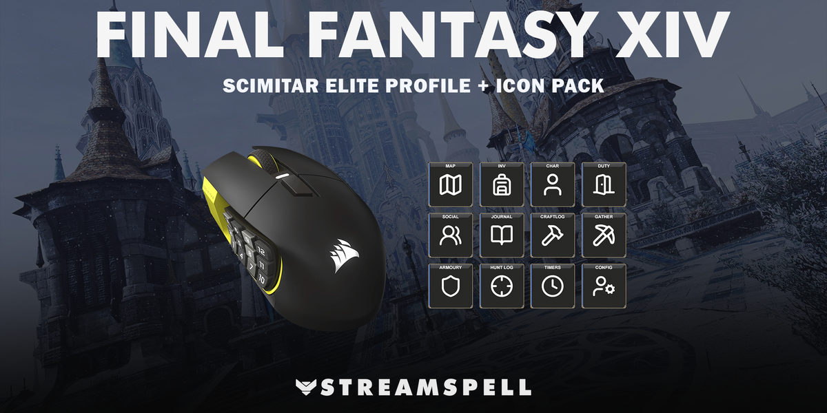 Final Fantasy XIV for SCIMITAR ELITE — cover