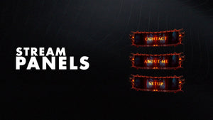 Fire Demon Stream Package for Twitch, OBS & Streamlabs - StreamSpell
