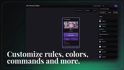 Giveaway Widget