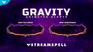 Gravity Stream Alerts for Twitch, OBS & Streamlabs - StreamSpell