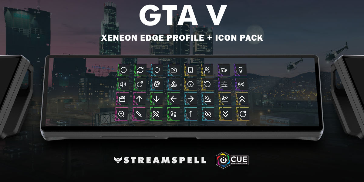 Grand Theft Auto V for XENEON EDGE — cover