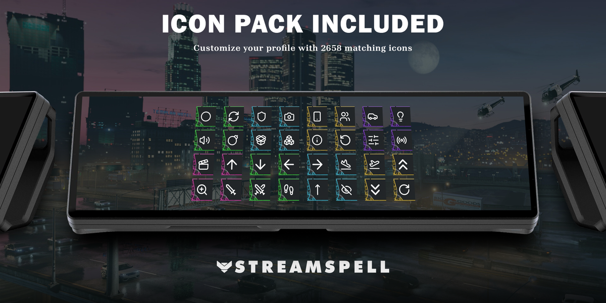 Grand Theft Auto V for XENEON EDGE — icon-pack