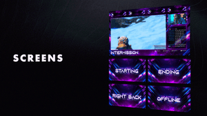 Hypermyst Stream Package for Twitch, OBS & Streamlabs - StreamSpell