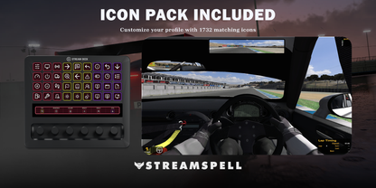 iRacing Stream Deck Profile — icon-pack