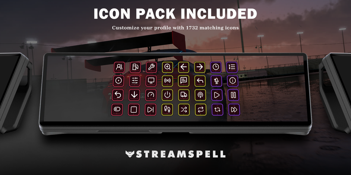 iRacing for XENEON EDGE — icon-pack