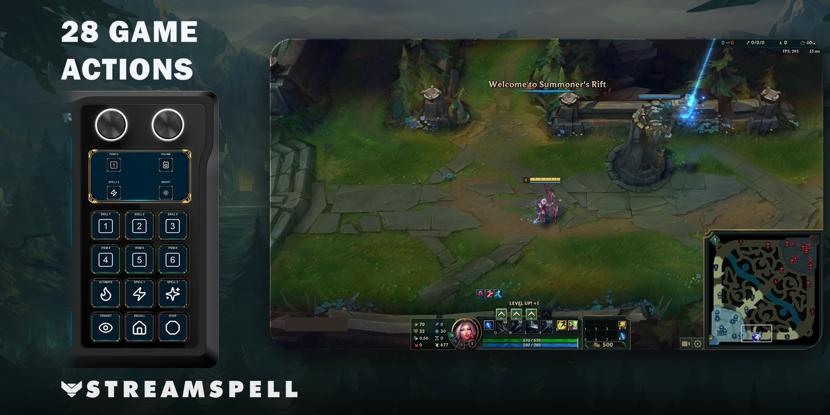League of Legends for GALLEON 100 SD — game-actions